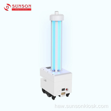 ʻO Robot Robot Disinfection Ray Ultraviolet
